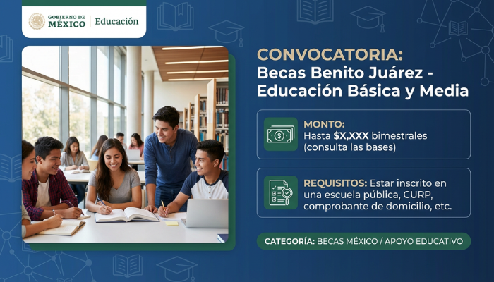 Becas Benito Juárez - Educación Básica y Media