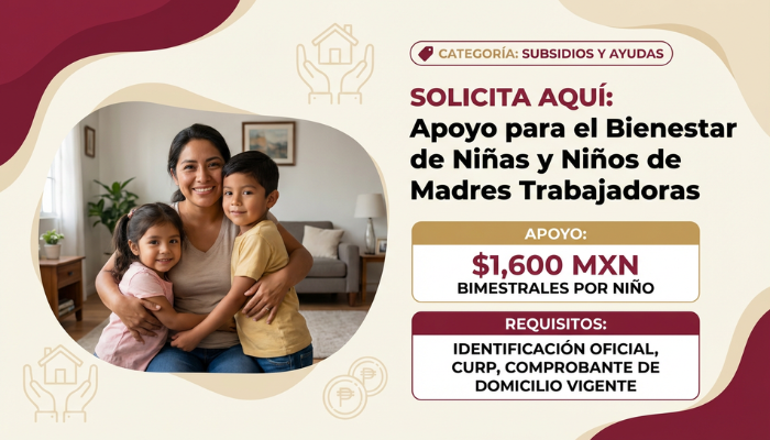 Apoyo para el Bienestar de Niñas y Niños de Madres Trabajadoras