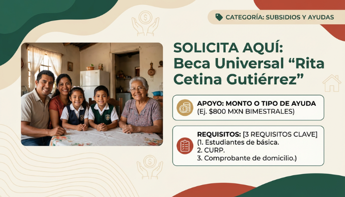 Beca Universal "Rita Cetina Gutiérrez"