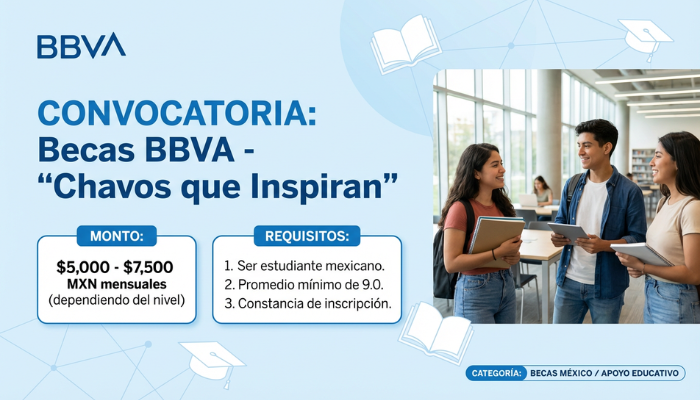 Becas BBVA - "Chavos que Inspiran"