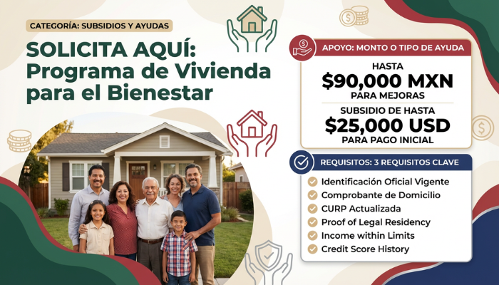 Programa de Vivienda para el Bienestar