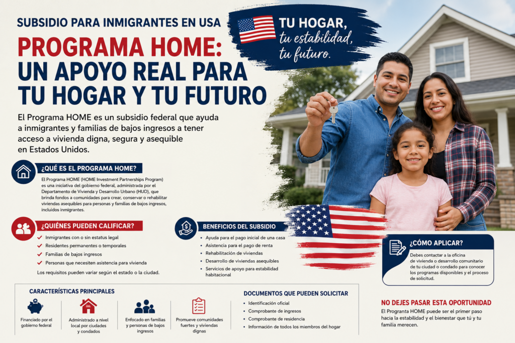 Subsidio para Inmigrantes